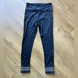 Free People Spin yoga leggings size medium